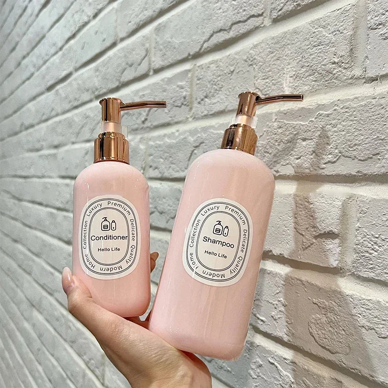 250/500ml Refillable Pump Soap Dispenser Bottle | Bathroom Pump Dispenser Bottle QXL