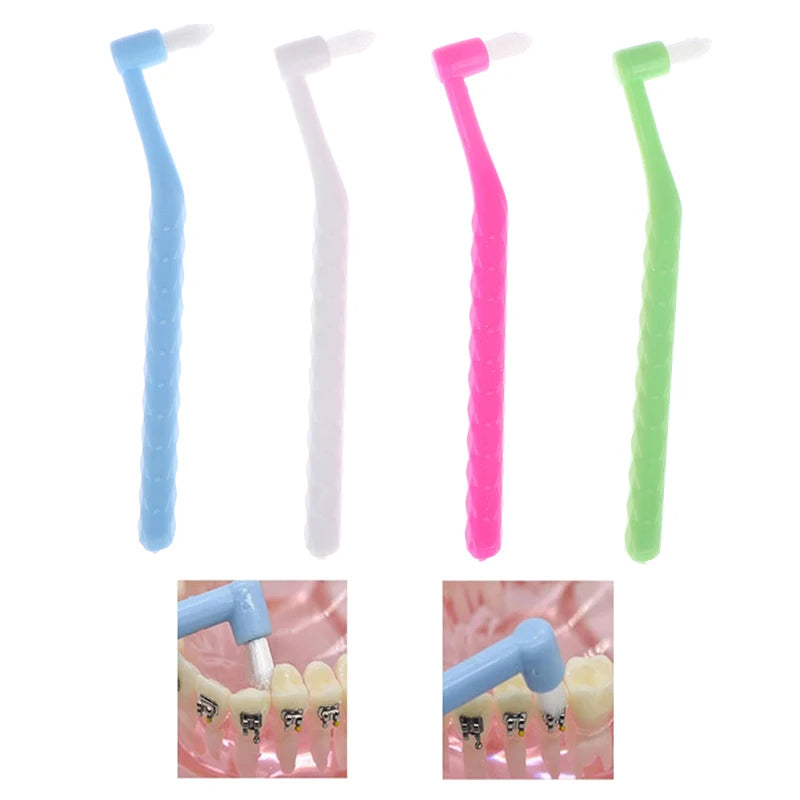 Orthodontic Interdental Brush | Single-Beam Soft Toothbrush Interdental Toothbrush QXL