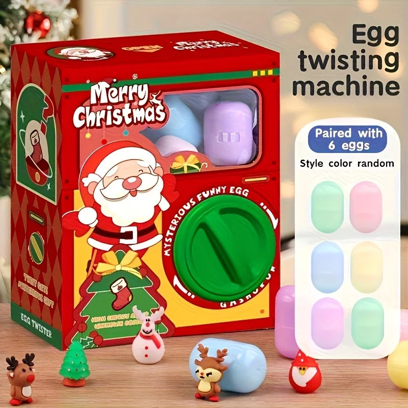 Mini Gashapon Claw Machine Blind Box Capsule Toy – Kids Gift Capsule Toy Machine QXL
