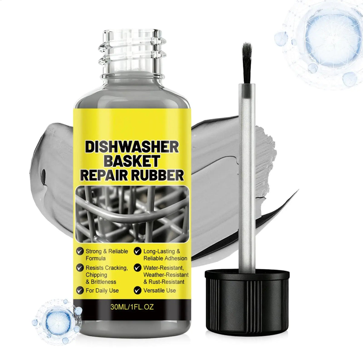 30ml Dishwasher Rack Repair Coating | Waterproof Rust-Proof Rack Repair Coating QXL