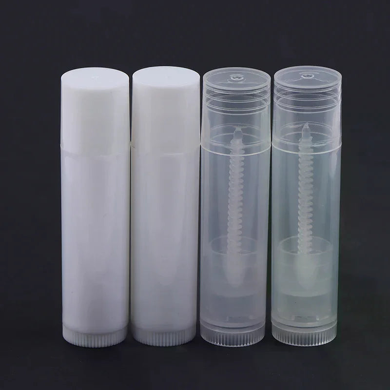 10-Pack 5g Empty Lip Gloss Tubes | Clear Twist-Up Containers Lip Balm Containers QXL
