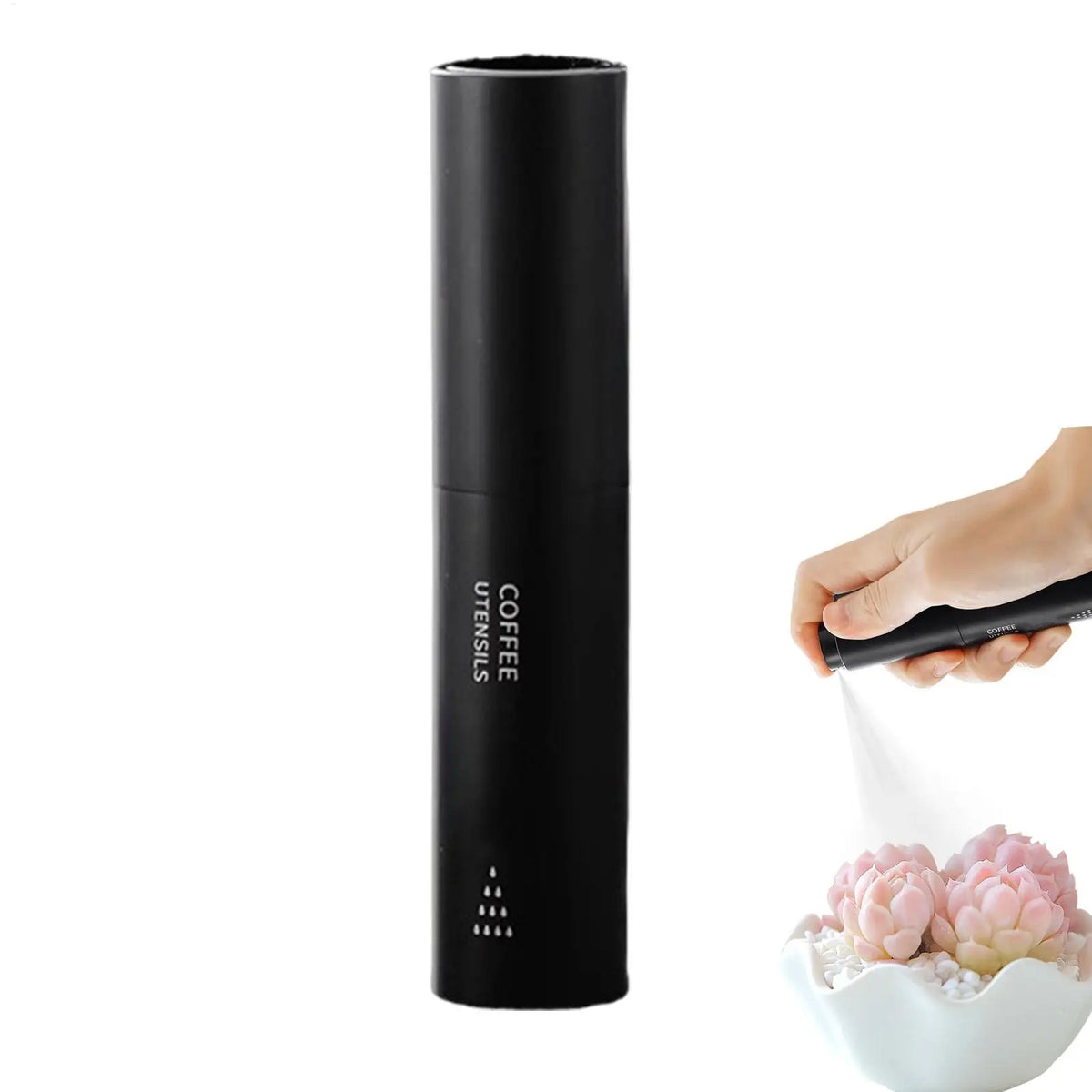 10ml Refillable Coffee Bean Spray Bottle | Aluminum Spritzer Coffee Accessory Sprayer QXL