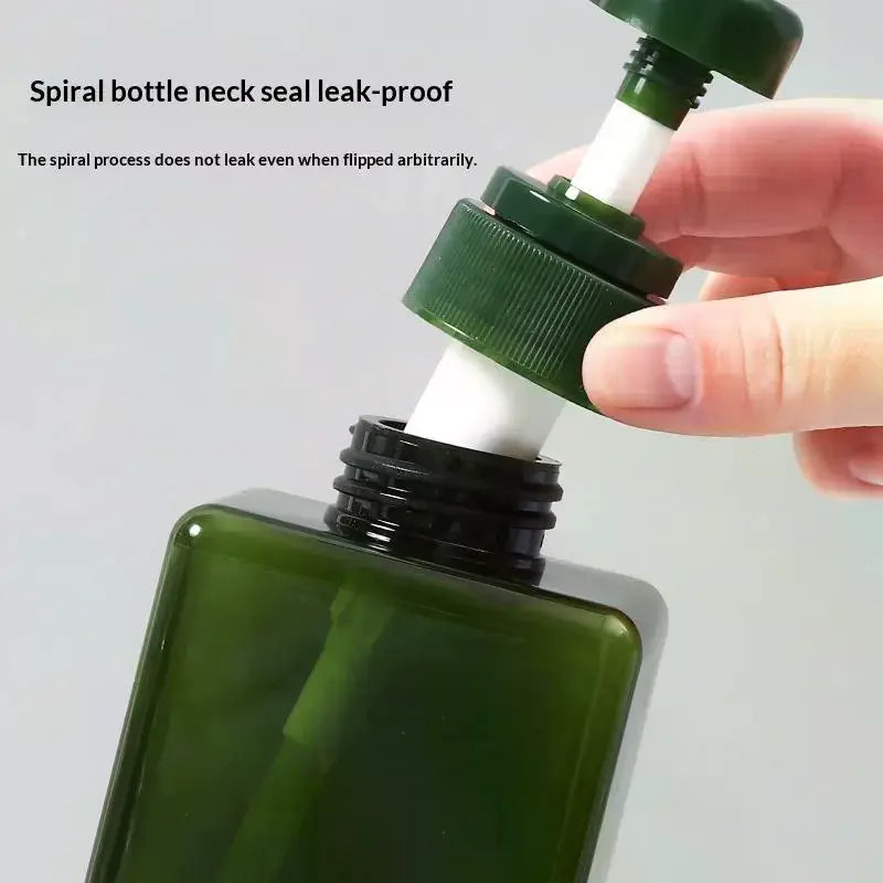 Square Refillable Soap Dispenser Pump Bottle 100–650ml Soap Pump Dispenser QXL