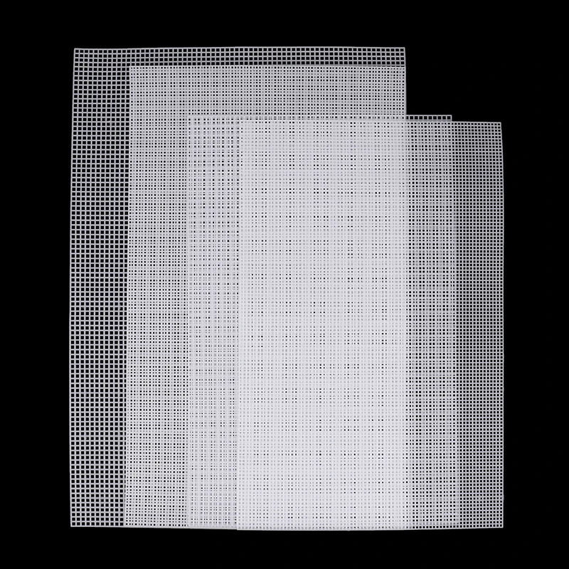 Plastic Mesh Cloth for Latch Hook Bags & Rug Crafts | 7 Sizes Craft Mesh Canvas QXL