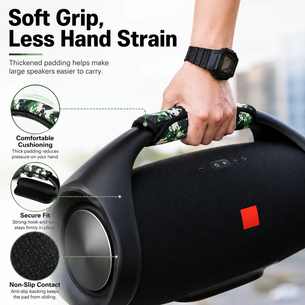 Anti-Slip Handle Strap Pad for JBL Boombox 1/2/3/4 Speaker Handle Strap QXL