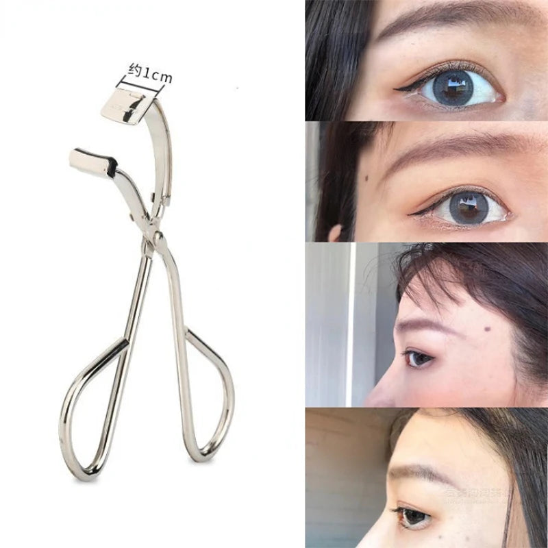 Mini Stainless Steel Eyelash Curler | Natural Curl Makeup Tool Eyelash Curler QXL