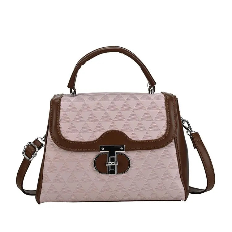 Luxury Leather Diaper Bag | Elegant Vintage Paris Style Leather Diaper Bag QXL Lavender