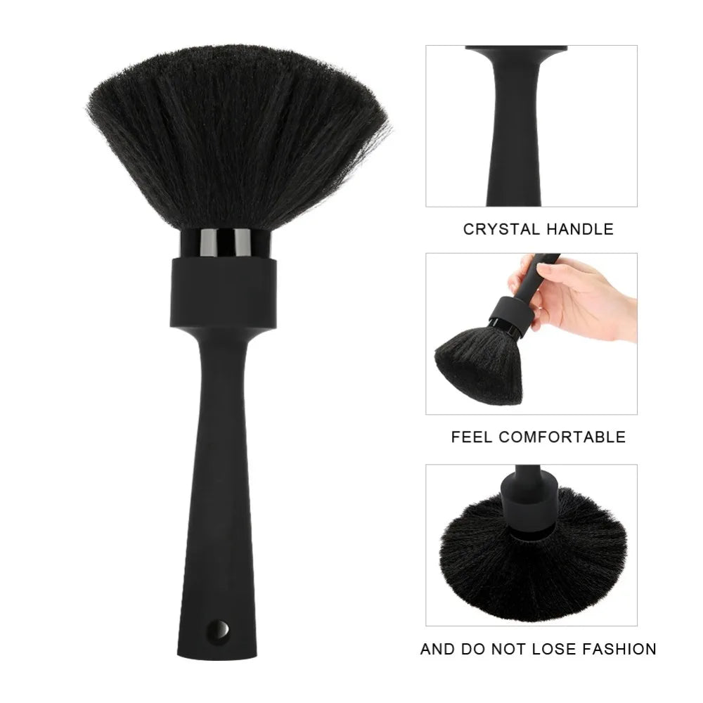 Professional Neck Duster Brush | Soft Hair Cleanup Salon Tool Neck Duster Brush QXL