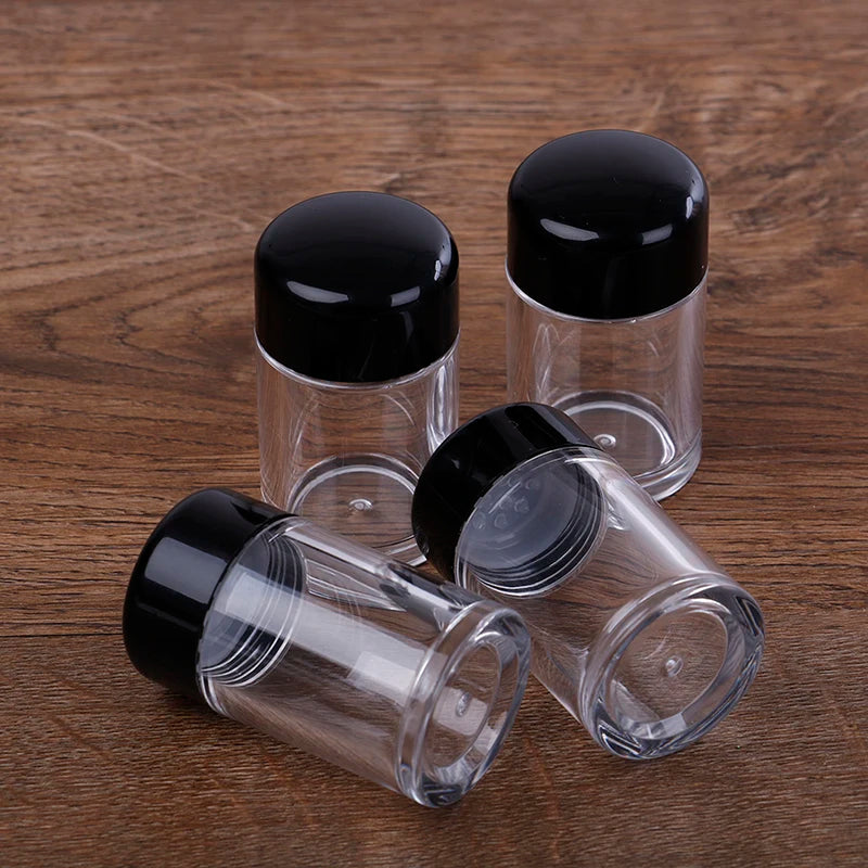 Refillable Loose Powder Sifter Jar | Travel Cosmetic Container Powder Sifter Jar QXL