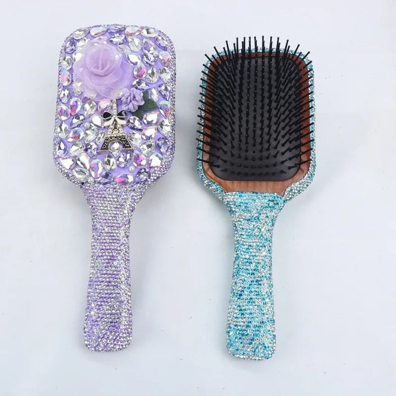 Diamond Air Cushion Scalp Massage Comb | Anti-Static Wide Board Scalp Massage Comb QXL