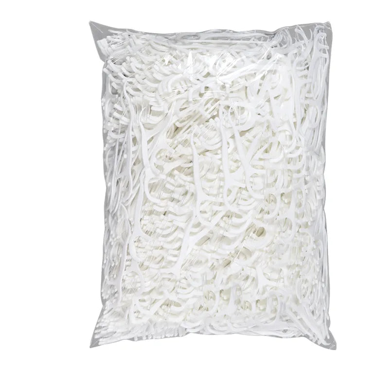 Disposable Floss Picks & Interdental Brushes | 100–1000 Pack Dental Floss Picks QXL