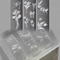 3D Silicone Tulip Flower Nail Art Mold | DIY Nail Charms Nail Art Mold QXL Default Title