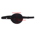 Black Pirate Eye Patch – Adjustable Washable Cosplay Eyepatch Costume Eye Patch QXL 1pc