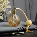 100ml K9 Crystal Glass Perfume Atomizer | Vintage Refillable Perfume Atomizer QXL gold