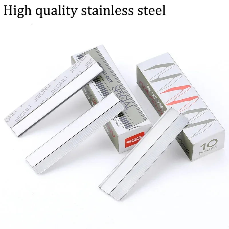 20-Pc Stainless Steel Eyebrow Razor Trimmer Set | VVOCCI Eyebrow Razor Set QXL