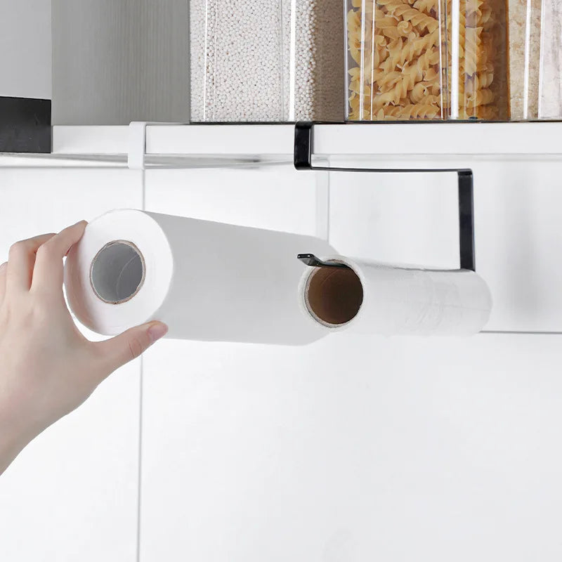 Under-Cabinet Paper Towel Holder | No-Drill Wall Mount & Foil Paper Towel Holder QXL