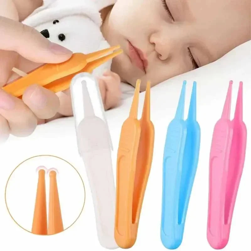 Baby Safety Tweezers – Nose & Ear Cleaning Forceps for Kids Baby Grooming Tool QXL