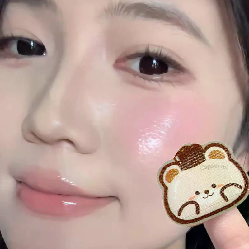 4-Pack Bear Finger Makeup Puffs | Air Cushion Sponge Applicator Makeup Sponge Puffs QXL