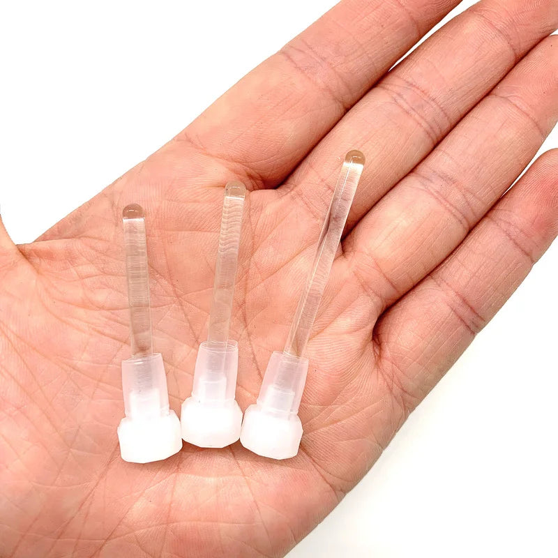 100-Pack Glass Dropper Sticks for 3ml 6ml 9ml Attar Bottles Perfume Dropper Sticks QXL