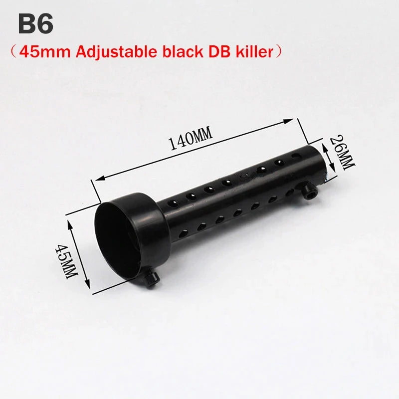 Motorcycle DB Killer Exhaust Muffler Insert Baffle 35–60mm Exhaust Muffler Insert QXL Muffler B6