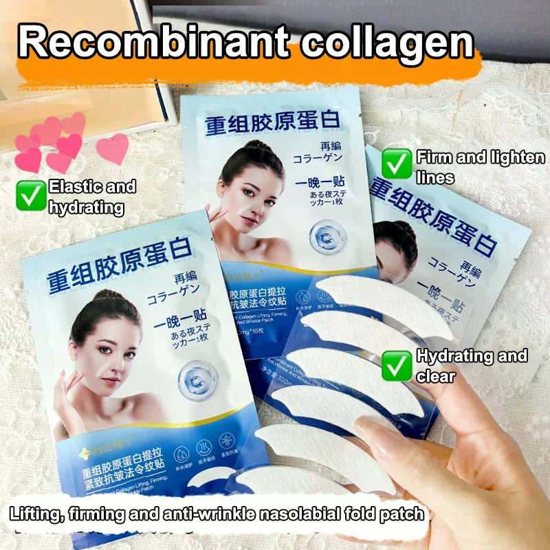 Recombinant Collagen Face Patches | Lift & Smooth Skin Collagen Face Patch QXL