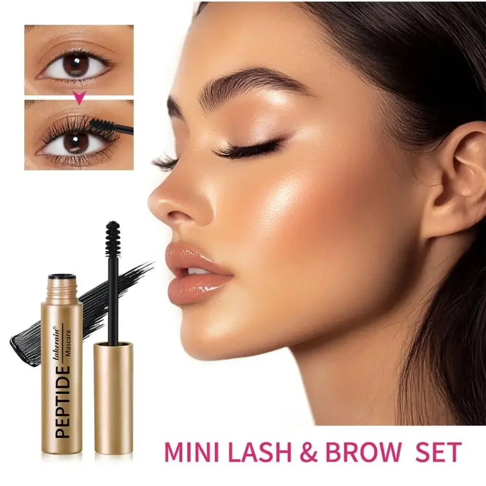 Lakerain Peptide Mascara, Lash & Brow Lifting Serum Set Lash & Brow Serum Set QXL