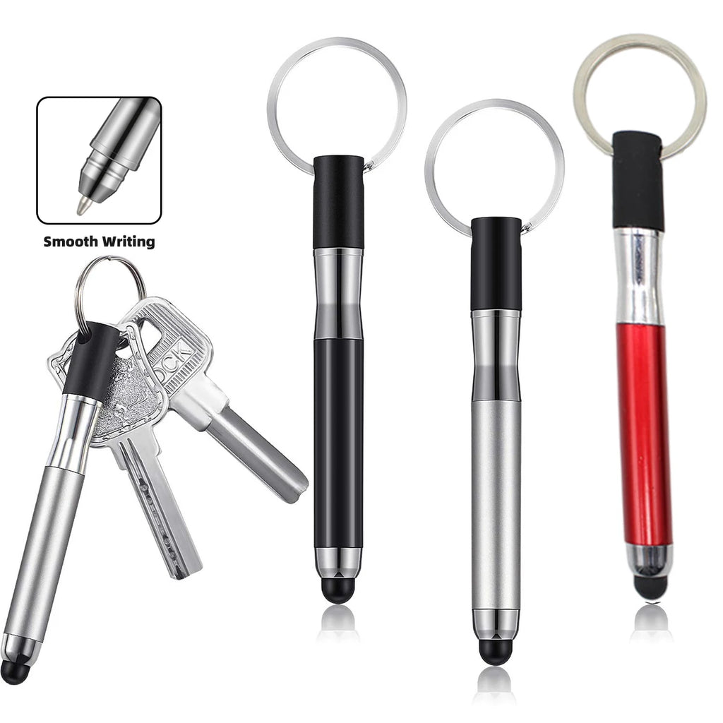 2-in-1 Stylus Ballpoint Pen with Keychain | All Devices Stylus Ballpoint Pen QXL
