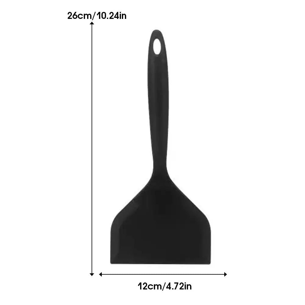 Wide Silicone Spatula | Non-Stick Flexible Cooking Turner Silicone Spatula QXL