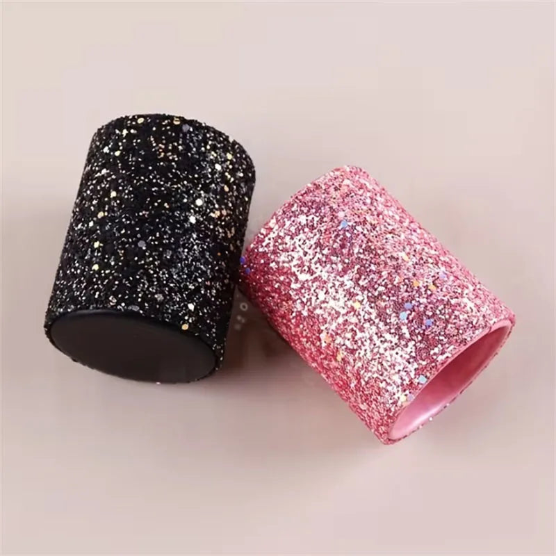 Glitter Rhinestone Makeup Brush Holder & Desk Organizer Makeup Brush Holder QXL