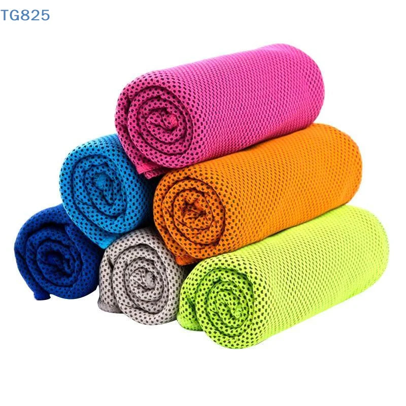 Portable Cooling Sports Towel with Storage Bottle | Quick Dry Cooling Sports Towel QXL
