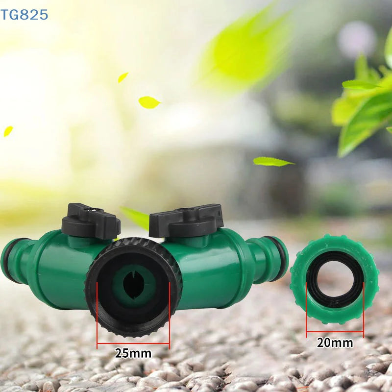 2-Way Garden Hose Y Splitter Valve | 3/4" Female Thread Garden Hose Splitter QXL