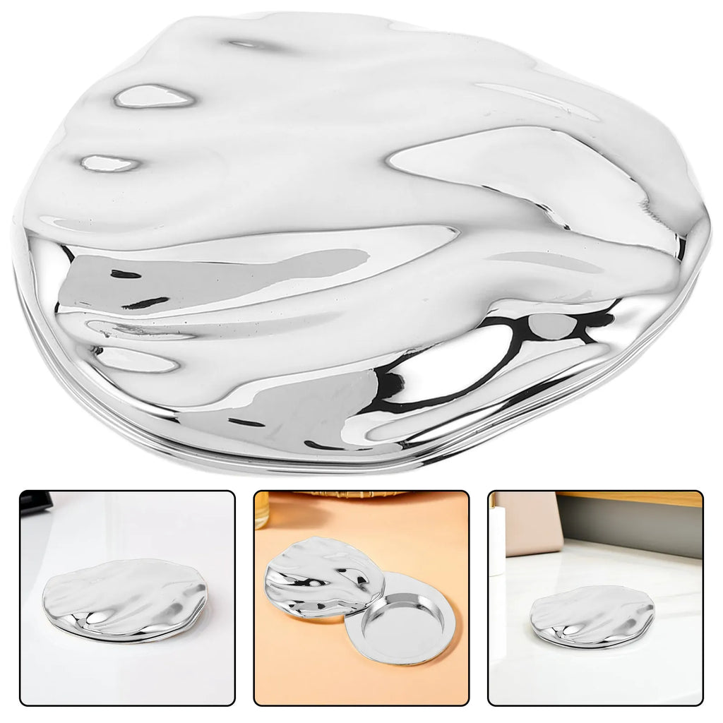 Seashell Sliding Metal Solid Perfume Tin | Travel Balm Case Solid Perfume Tin QXL Default Title