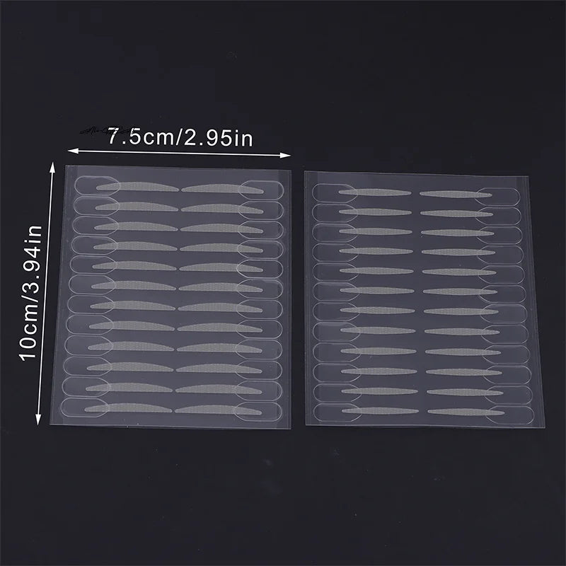 Invisible Double Eyelid Stickers with Handle | 96–320 Patches Eyelid Tape Stickers QXL