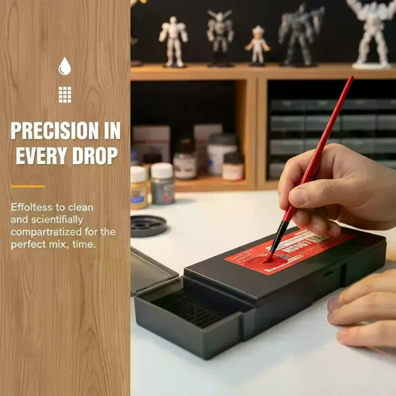 Portable Wet Palette for Acrylic & Miniature Model Painting Wet Paint Palette QXL