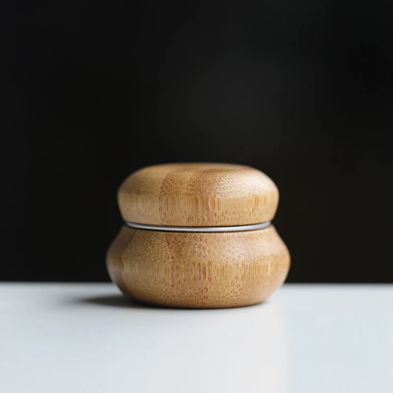 Natural Wood Refillable Cosmetic Jar | 5g Mini Cream Container Cosmetic Storage Jar QXL