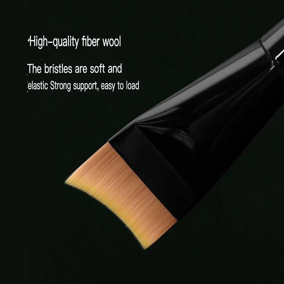 M78 Crescent Foundation Brush – Ultra-Thin Streak-Free Finish Foundation Brush QXL