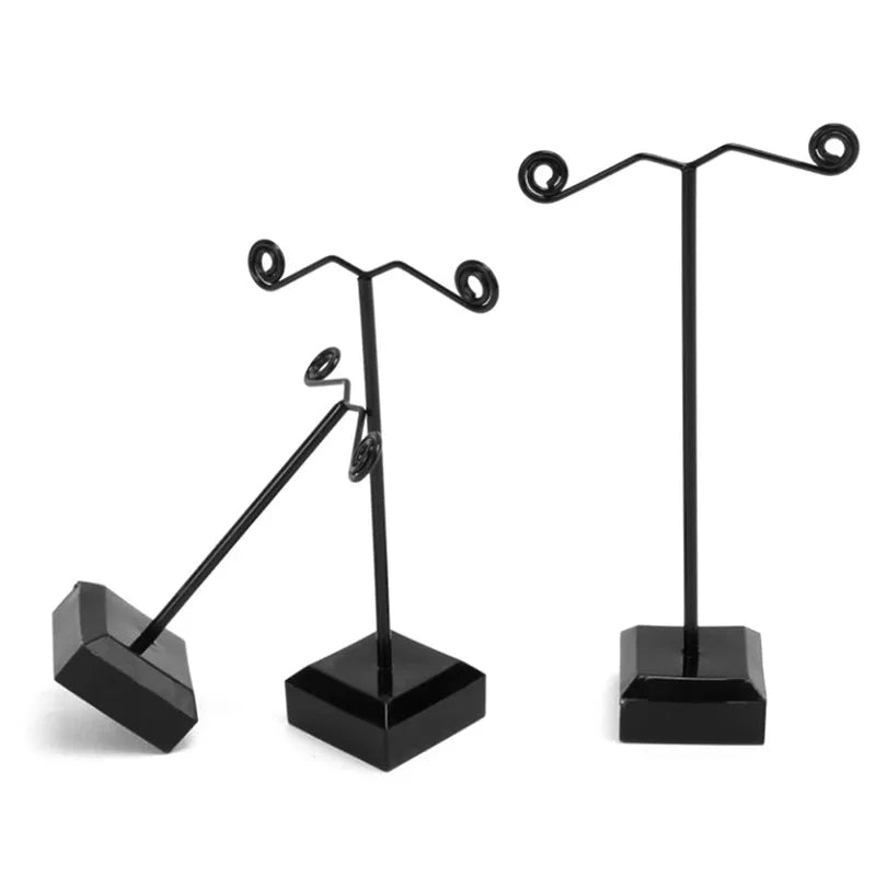 Metal T-Bar Earring Display Stand | Stud, Hoop & Dangle Holder Earring Display Stand QXL
