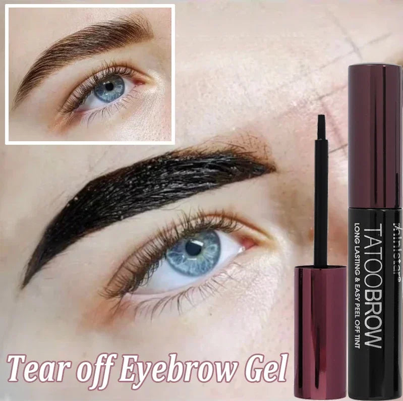 Peel-Off Eyebrow Tint Gel – Waterproof & Long-Lasting Eyebrow Tint Gel QXL