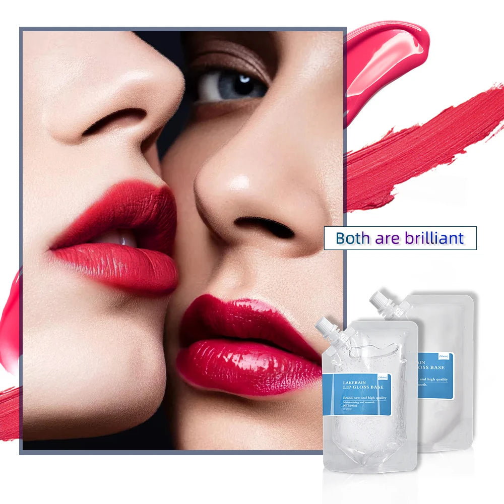 200ml DIY Matte Lip Gloss Base Gel – Clear & Moisturizing Lip Gloss Base QXL