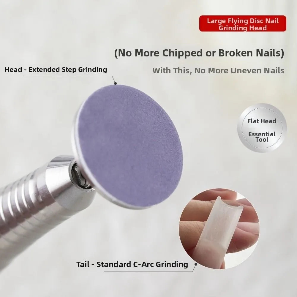 25mm Replaceable Buffing Disc | Nail & Pedicure Sanding Tool Nail Buffing Disc QXL