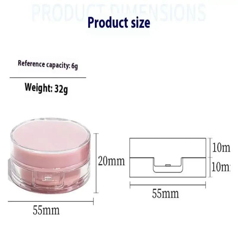 Mini Refillable Air Cushion Compact with Mirror & Sponge Refillable Makeup Compact QXL