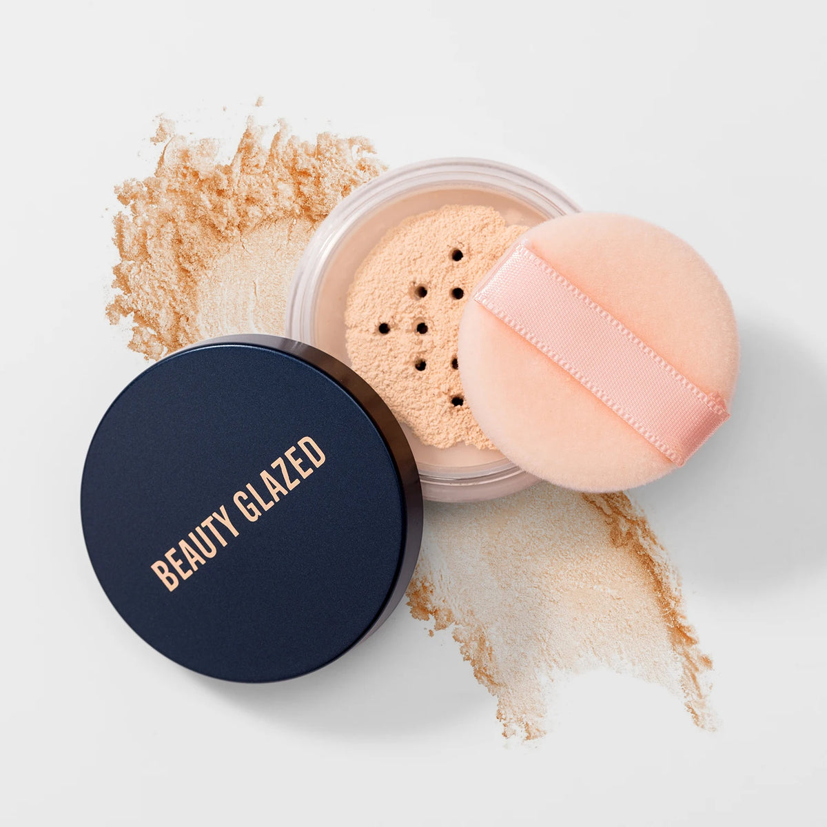 BEAUTY GLAZED Mattifying Loose Powder – Oil Control Matte Finish Loose Setting Powder QXL 1