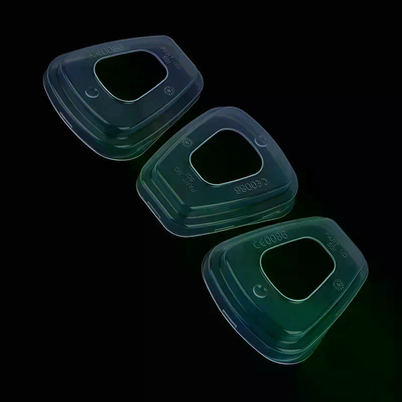 10-Pack 501 Filter Adapter Covers for 6800 6001 7502 Respirators Respirator Filter Adapter QXL