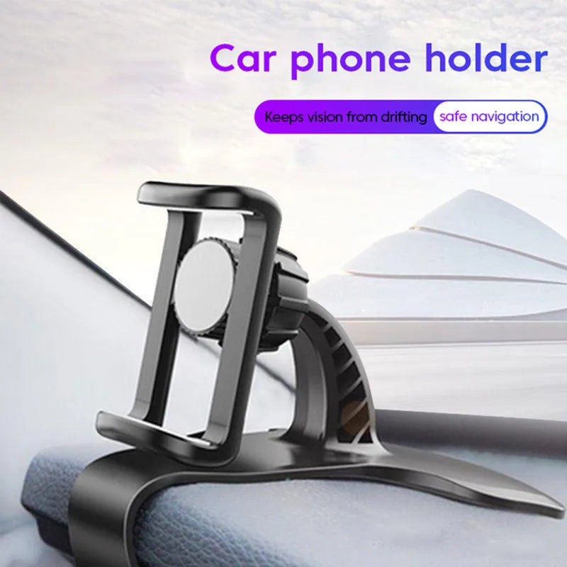 360° Rotatable Car Phone Holder | Universal Dashboard Mount Car Phone Mount QXL