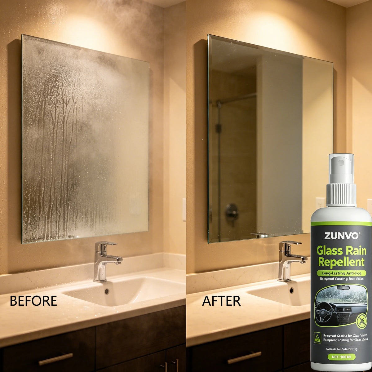QXL Rain Repellent & Anti-Fog Glass Spray | 100ml Car Glass Coating Spray QXL