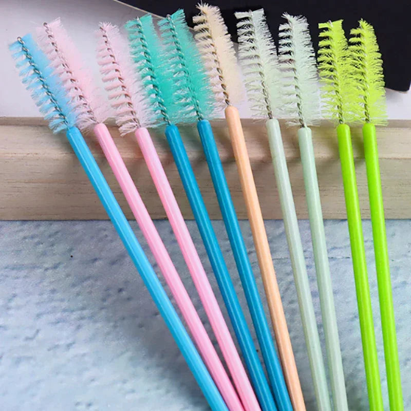 50-Pack Disposable Mascara Wands & Spoolie Eyelash Brushes Disposable Spoolie Brushes QXL