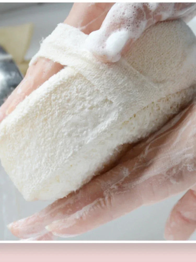 Natural Loofah Bath Sponge | Exfoliating Body Scrubber Loofah Bath Sponge QXL