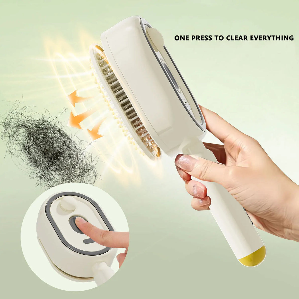 3-in-1 Electric Spray Air Cushion Comb | Scalp Massage & Oil Mist Electric Hair Brush QXL