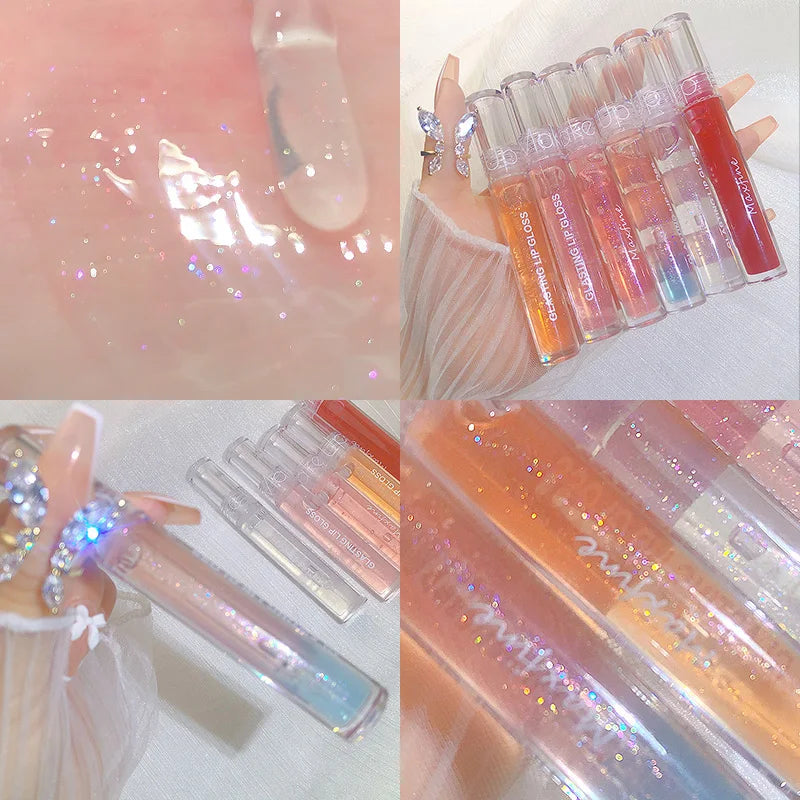 MAXFINE Water Glow Lip Gloss | Hydrating & Plumping Shine Lip Gloss QXL