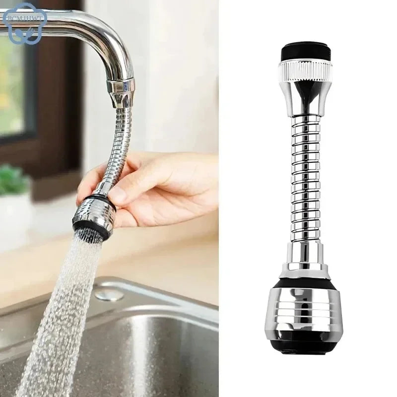 Faucet Extender with Filter & Aerated Spray Nozzle | Water Saver Faucet Extender Nozzle QXL
